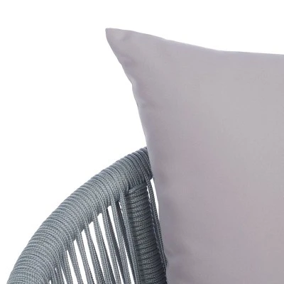 Belmi 4pc Rope Living Set - Gray - Safavieh 4 Belmi 4pc Rope Living Set - Gray - Safavieh - Image 4