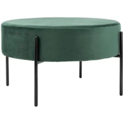 Lisbon Round Cocktail Ottoman - Safavieh 9 Lisbon Round Cocktail Ottoman - Safavieh -Safavieh Home Deals Store GUEST d7cac0df de2a 4300 b5b0 5f4f3639f680