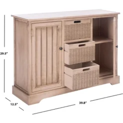 Landers 2 Drawer & 3 Removable Baskets - Safavieh -Safavieh Home Deals Store GUEST da34c7a3 10ba 47ab 95ce 2f64f75c3939