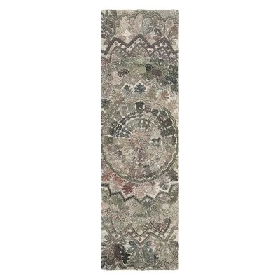Lilly Medallion Tufted Rug - Safavieh 7 Lilly Medallion Tufted Rug - Safavieh - Image 7
