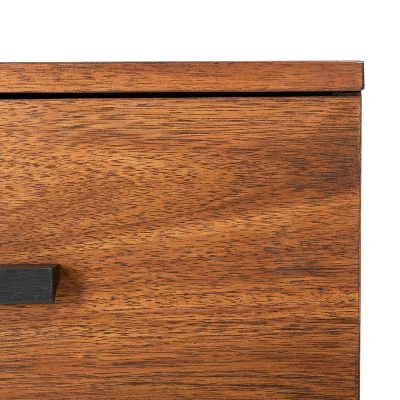 Marquise 1 Drawer Nighstand - Brown - Safavieh 1 Marquise 1 Drawer Nighstand - Brown - Safavieh