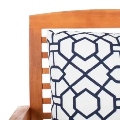 Pate 3pc Bistro Set - Natural/Navy - Safavieh -Safavieh Home Deals Store GUEST e2e133b9 78b2 434e acce ebf950ce69d0