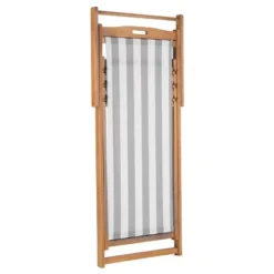 Loren Foldable Sling Chair - Natural/Gray/White - Safavieh 12 Loren Foldable Sling Chair - Natural/Gray/White - Safavieh -Safavieh Home Deals Store GUEST edb0bd72 5fe4 4f41 a7f0 10f6f9681daa