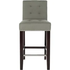 Thompson 23.9" Counter Stool W/ Silver Nail Heads - Safavieh 10 Thompson 23.9" Counter Stool W/ Silver Nail Heads - Safavieh -Safavieh Home Deals Store GUEST f14fcbab 4fc6 431c 988d 9d02c4985ba5