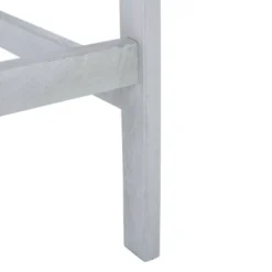 Pate 3pc Bistro Set - Gray/Beige/Navy - Safavieh -Safavieh Home Deals Store GUEST f376d32a be9b 4a0d bae8 20b724d7b700