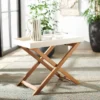 Terance Side Table - Natural/Beige - Safavieh