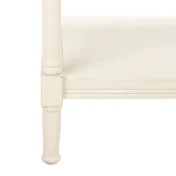 Rafiki Console Table - Distressed White - Safavieh -Safavieh Home Deals Store GUEST fab2063d c88d 4c74 be6c e712fe0f846c