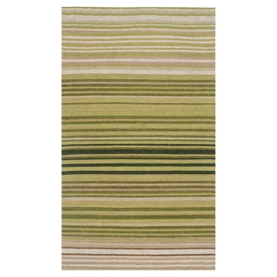 Alicante Green Stripe Woven Area Rug - Safavieh 3 Alicante Green Stripe Woven Area Rug - Safavieh - Image 3